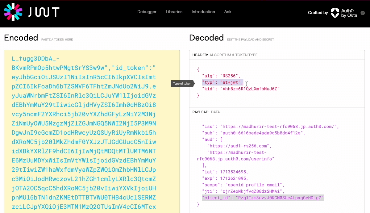 RFC9068-token
