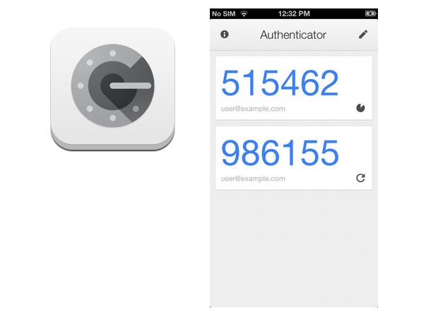 Google Authenticator balances clarity, capability, and design
